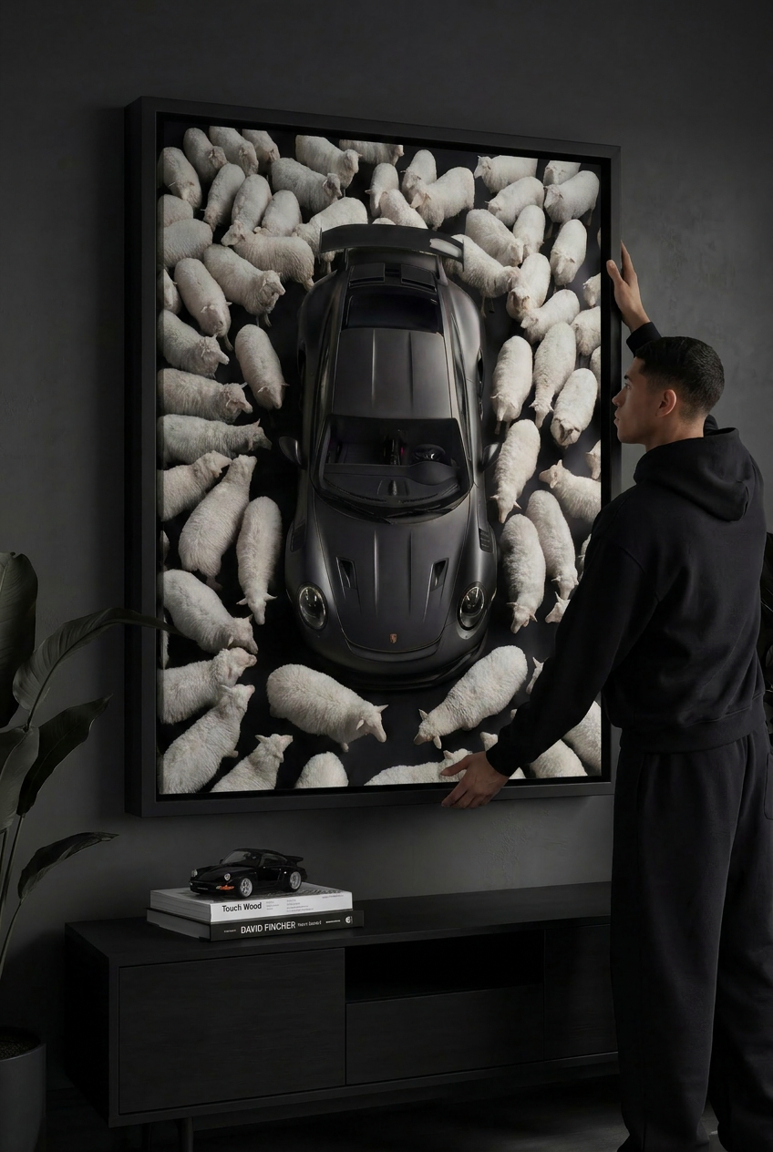 Black Sheep edition in a collector's space